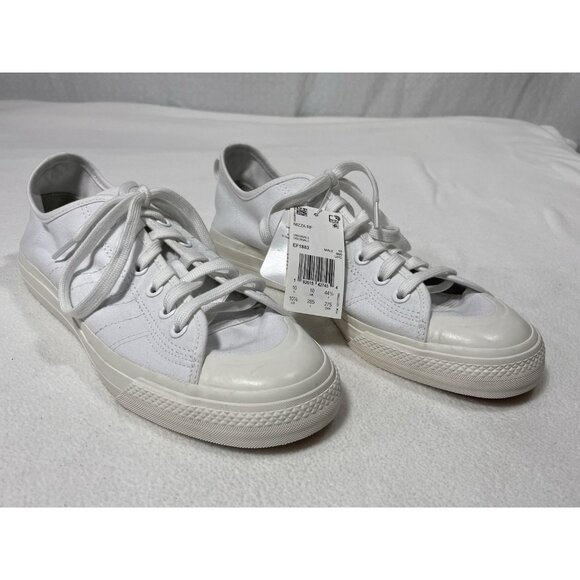 adidas Other - Adidas Nizza RF White Canvas Gum Sole Sneakers Men’s 10.5 EF1883 New